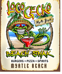 Loco Gecko Beach Shak Logo