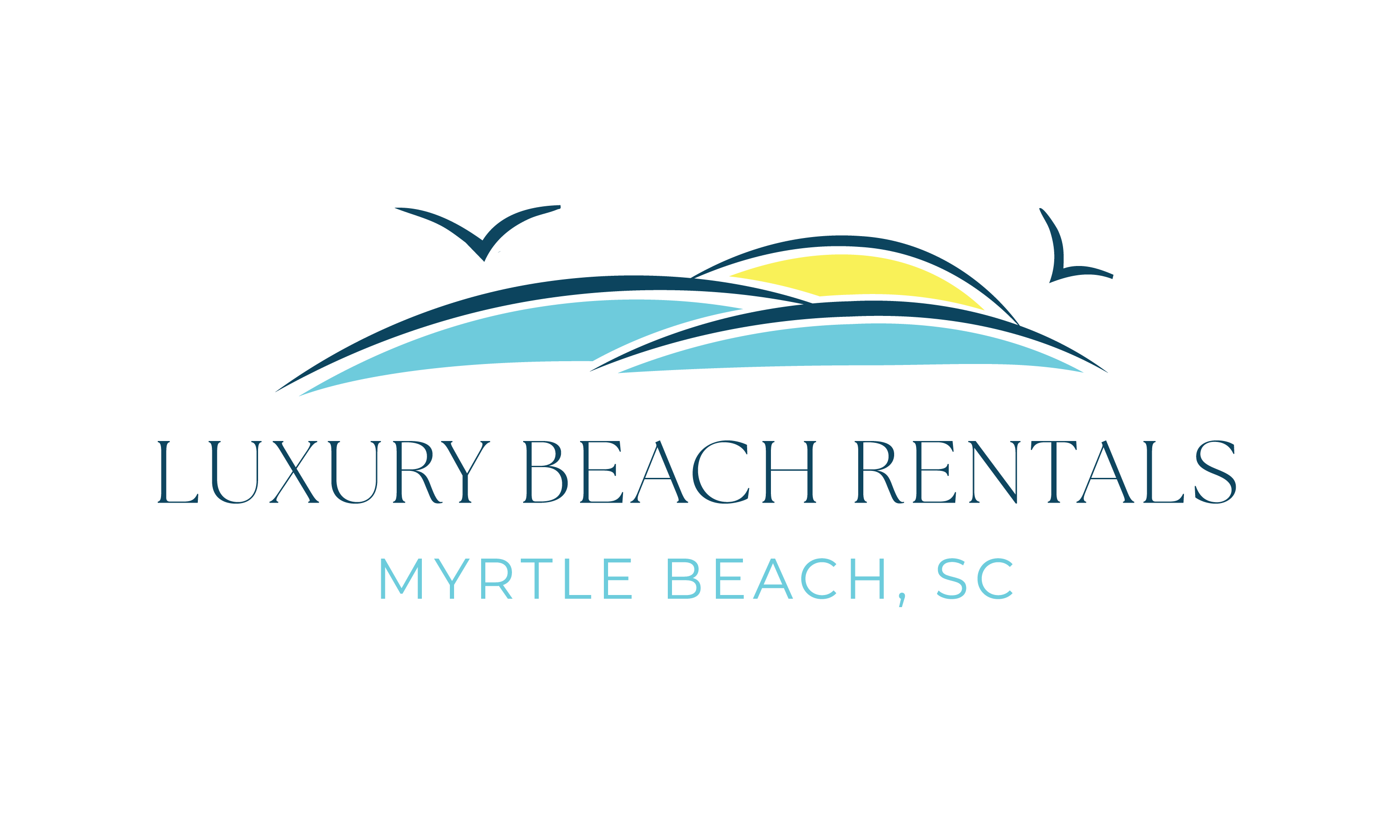 Luxury Beach Rentals, Myrtle Beach Logo